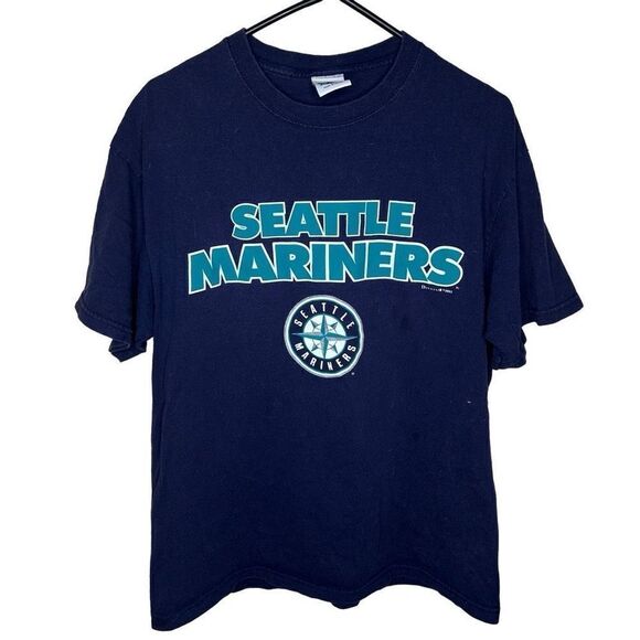 Y2K 2003 Seattle Mariners Shirt size L - Picture 1 of 5
